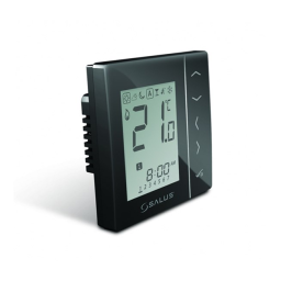 Salus VS30B Thermostat numérique programmable 230V Manuel du propriétaire | Fixfr