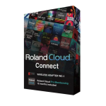 Roland Roland Cloud Connect Abonnement Pro et adaptateur sans fil Manuel du propri&eacute;taire