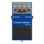 Boss CP-1X Compressor Manuel utilisateur