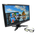 Acer GN245HQ Monitor Manuel utilisateur