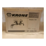 Krone Swadro 421_461 Mode d'emploi