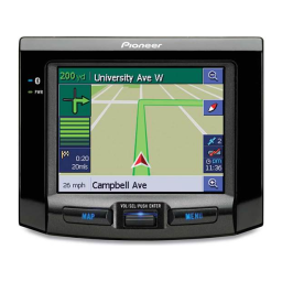 Pioneer AVIC S1 Manuel utilisateur | Fixfr