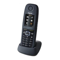 Gigaset R630H Mode d'emploi | Chat IA & Téléchargement PDF | Fixfr