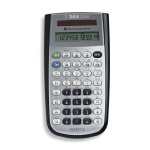 Texas Instruments TI-36X SOLAR Manuel utilisateur