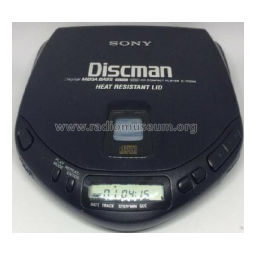 Sony D-170AN Manuel utilisateur | Fixfr