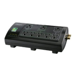 RocketFish RF-HTS210 8-Outlet Surge Protector Guide d'installation rapide