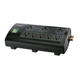 RocketFish RF-HTS210 8-Outlet Surge Protector Guide d'installation rapide | Fixfr