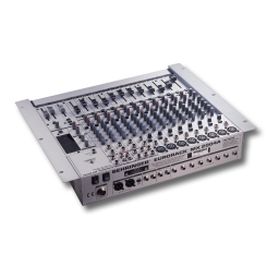 Behringer MX2004A Manuel utilisateur | Fixfr