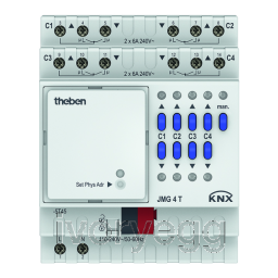 THEBEN JME 4 T KNX Mode d'emploi | Fixfr
