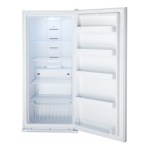 Insignia NS-UZ14XWH7 13.8 Cu. Ft. Frost-Free Upright Convertible Freezer/Refrigerator Guide d'installation rapide