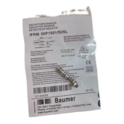 Baumer IR06.P02F-F46.NC1Z.7SL Inductive proximity switch Fiche technique | Fixfr