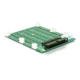 DeLOCK 18144 Mounting Kit 3.5″ for 2 x 2.5″ IDE HDD Fiche technique | Fixfr