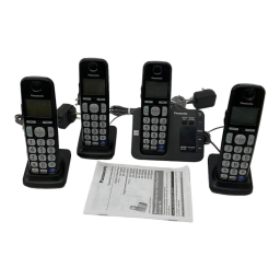 Panasonic KXTGE210SL Operating instrustions | Fixfr