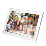 Denver PFF-1513WHITE 15.6&rdquo; FULL HD digital Wi-Fi photoframe Manuel utilisateur