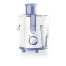 Philips HR1811/70 Daily Collection Centrifugeuse Manuel utilisateur | Fixfr