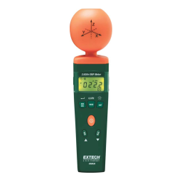 Extech Instruments 480836 RF EMF Strength Meter Manuel utilisateur | Fixfr