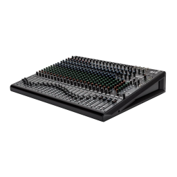 RCF E 24 24-CHANNEL MIXING CONSOLE spécification | Fixfr