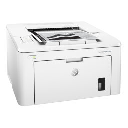 HP LaserJet Pro M203 Printer series Manuel utilisateur | Fixfr