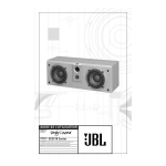 JBL SCS 178 CENTER (220-240V) Manuel utilisateur