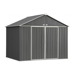 Spacemaker EZ65CCCRCL EZEE Shed Steel Storage Shed, 6 ft. x 5 ft. Manuel utilisateur | Fixfr