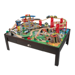 KidKraft Airport Express Train Table Set - Espresso Manuel utilisateur