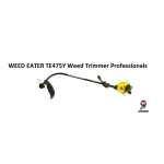 Weed Eater TE475Y Manuel utilisateur