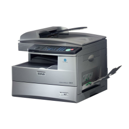 Konica Minolta BIZHUB 130F Manuel utilisateur | Fixfr