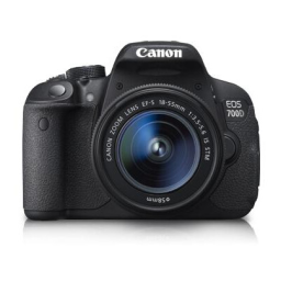 Canon EOS 700D: Chat IA et Téléchargement PDF | Fixfr