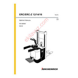 Jungheinrich ERC/ERC-Z 12/14/16 Mode d'emploi | Fixfr