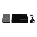 Digitus DS-45305 4K HDMI Switch, 3x1 Manuel du propri&eacute;taire