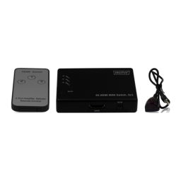 DIGITUS DS-45305 Commutateur HDMI : AI Chat & PDF | Fixfr