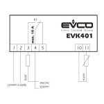 Evco FK401T Fiche technique