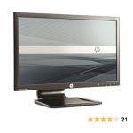 HP Compaq LA2206x 21.5 inch LED Backlit LCD Monitor Manuel utilisateur