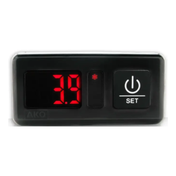 Surface thermostat AKO-D14810 / D14810-R / D14820 / D14820-R