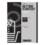 Zanussi ZZ86931WF Manuel utilisateur