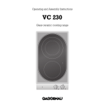 Gaggenau VC230112 Manuel utilisateur