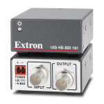 Extron USB-C HD 101 sp&eacute;cification