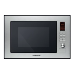 Ariston MP 796 IX A 60HZ Microwave Manuel utilisateur