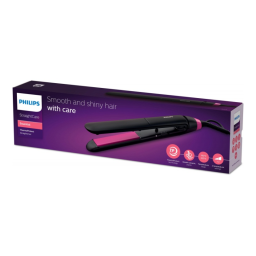 Philips BHS375/00 StraightCare Essential Lisseur ThermoProtect Manuel utilisateur | Fixfr