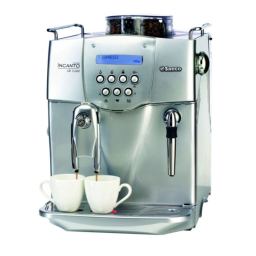 Saeco RI9724/11 Saeco Incanto Machine espresso automatique Manuel utilisateur | Fixfr