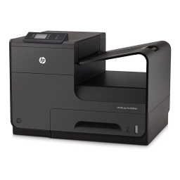 HP Officejet Pro X451 Printer series Manuel utilisateur | Fixfr