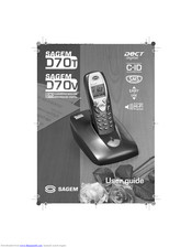 Sagem D70V Manuel utilisateur | Fixfr