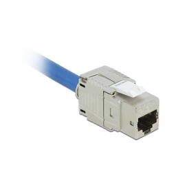 DeLOCK 86488 Keystone Module RJ45 jack Cat.8.1 toolfree Fiche technique | Fixfr