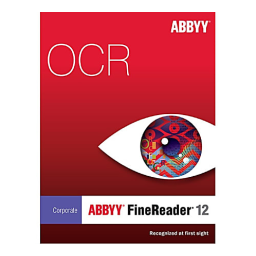 ABBYY FineReader version 12.0 Corporate Edition Manuel utilisateur | Fixfr