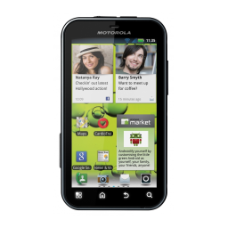 Motorola DEFY + Mode d'emploi | Fixfr