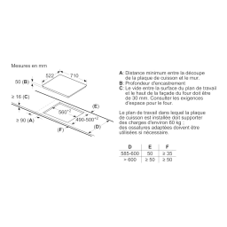 Siemens EX731FEC1F IQ700 Table induction Product fiche | Fixfr