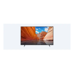 Sony KD-50X80J Google TV TV LED Manuel du propri&eacute;taire