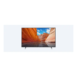 Sony KD-50X80J Google TV TV LED Manuel du propriétaire | Fixfr