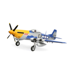 E-flite EFL01250C P-51D Mustang 1.5m BNF Basic Combo Owner's Manual | Fixfr