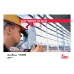 Leica 100 Series T105/T110: Manuel Utilisation | AI Chat